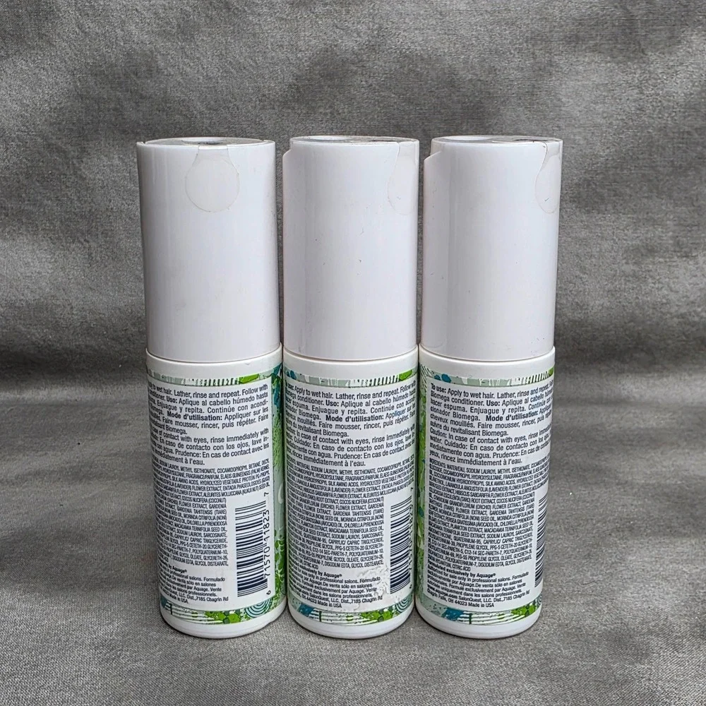 (X3) Aquage Biomega Volume Shampoo 2 fl oz Travel Size Discontinued